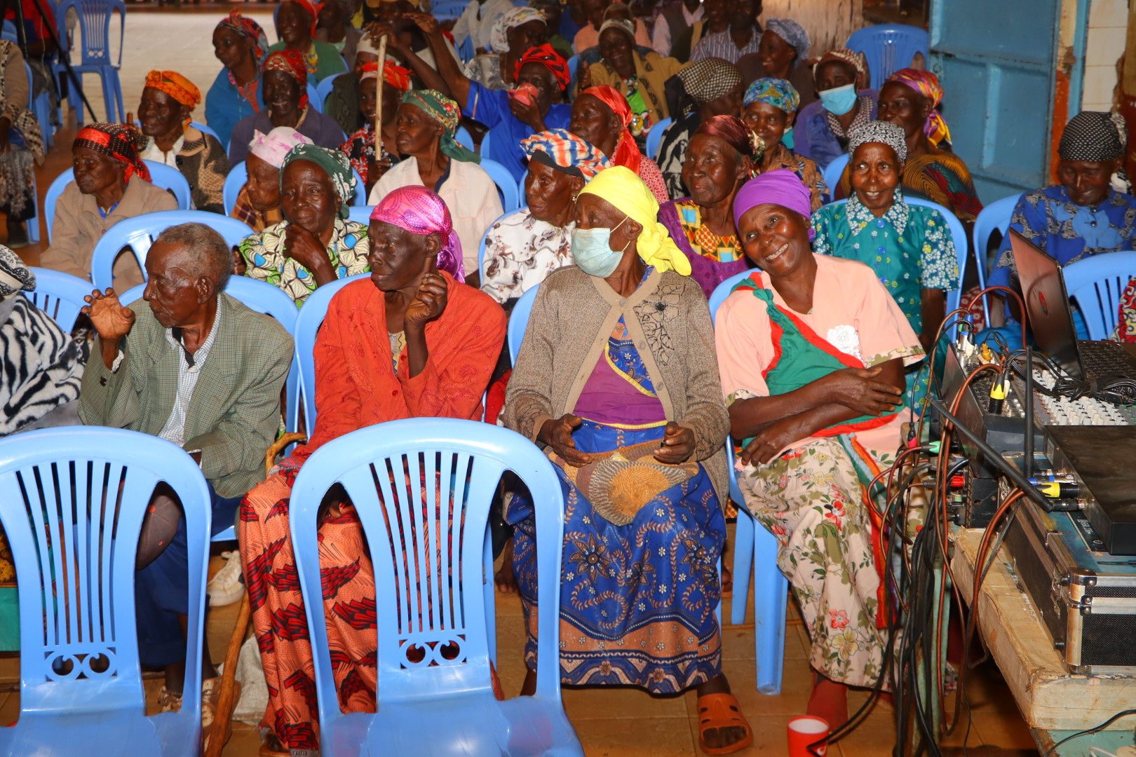 Elders at a community day
